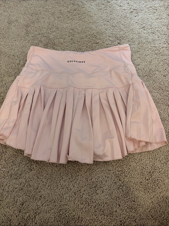 Goldhinge Dresses & Skirts - GoldHinge Light Pink Pleated Tennis Skirt